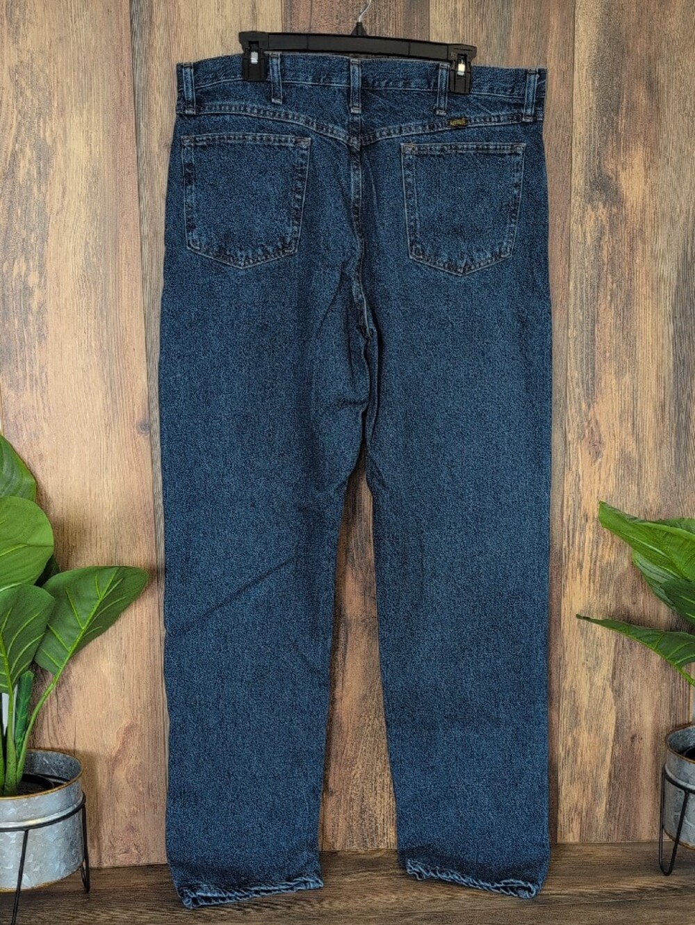 Rustler Dark Blue Relaxed 87634DS Jeans 36x34     691A